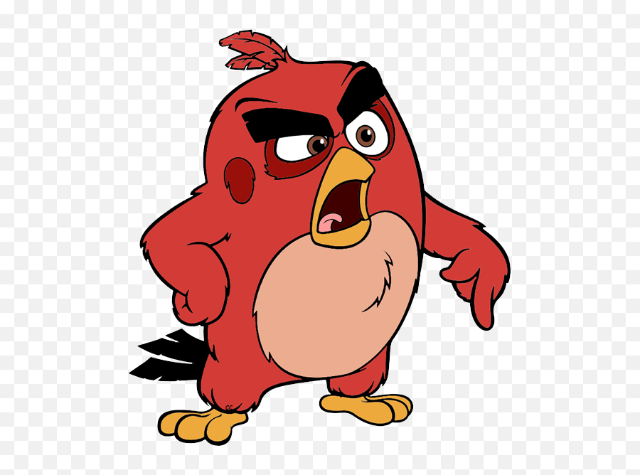 Bomb Angry Birds - Cartoon Angry Birds Movie Red Emoji,Angry Bird Emoji