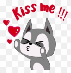 Husky Dog Emoji U0026 Sticker By Tien Ti Tung - Fictional Character,Husky Emoji