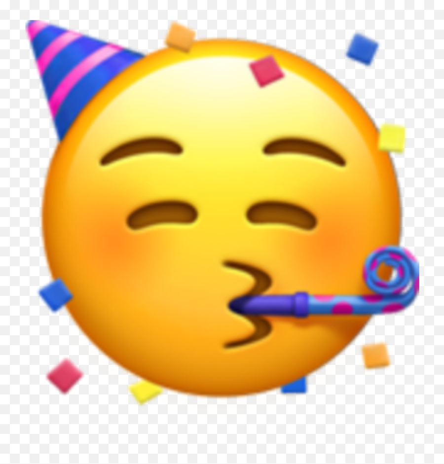 Download Free Png Hd Party Hat Emoji Transparent Clipart - Emoji Party,How Do I Load Atlanta Falcons Emojis