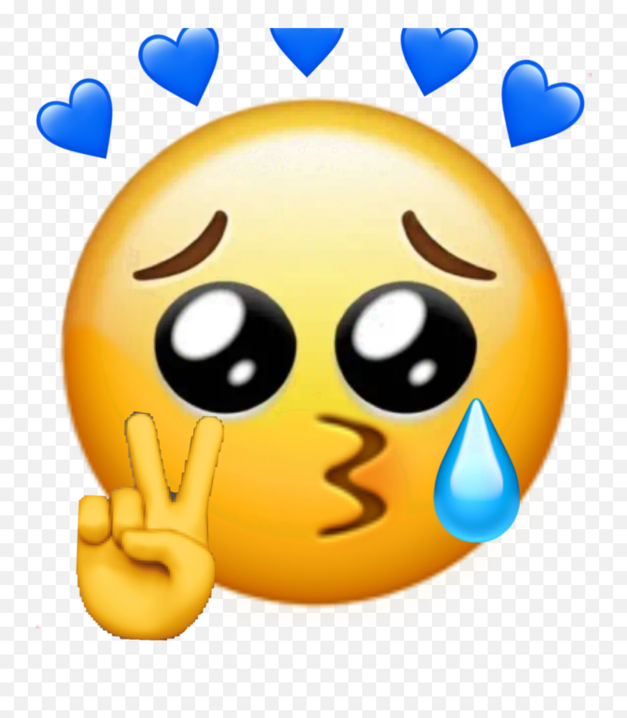 Emoji Depressed Snap Image - Emoji Peace And Love,Snapchat Moving Emojis