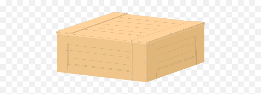 Wood Crate Clipart - Wood Box Transparent Emoji,Battlefront 2 Never Got An Emoticon In A Crate