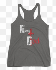 Glory To God Ladies Racerback Tanks - Friends Not Food Tank Emoji,Glory Boyz Tank Emojis Shirt