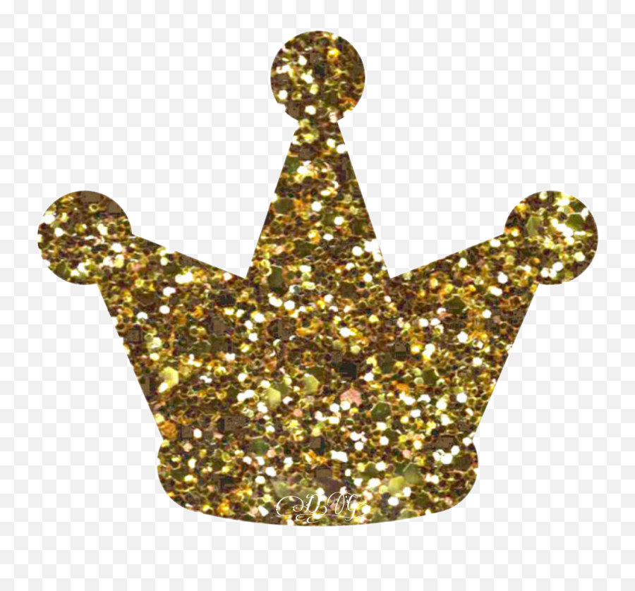 Transparent Background Crown Sticker Png - Download Emoji Gold Glitter Crown Png,Queen Emoji Wallpaper