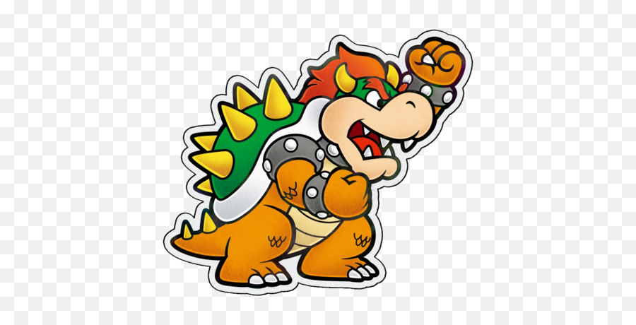 Bowser Canonpaleomario66 Character Stats And Profiles - Mario And Luigi Paper Jam Bowser Emoji,460 Emotions Answers