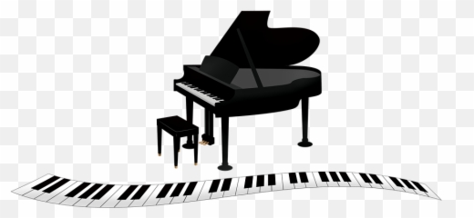 Piano Keys Music - Free Image On Pixabay Clip Art Grand Piano Piano Emoji,Piano Keys Emotion On Facebook