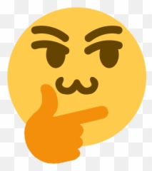 Emojis Emoticonos - Thinking Face Meme Emoji,Discord Smug Emojis
