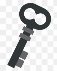 Open - Transparent Key Emoji,Key Emoji Transparent