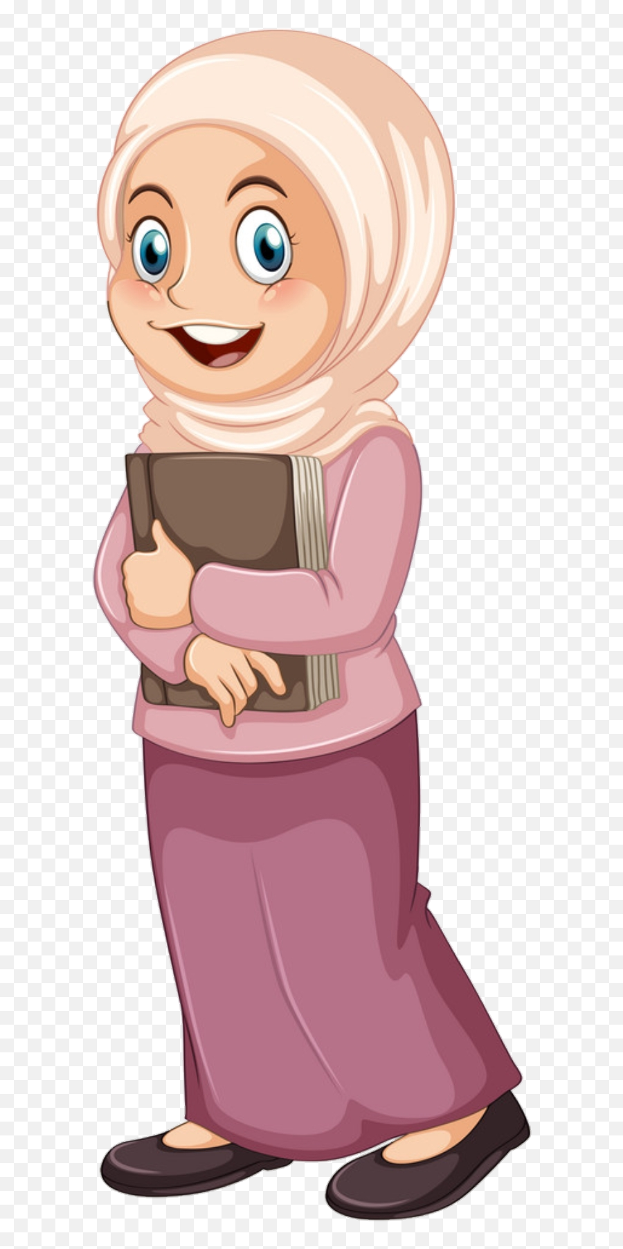 The Most Edited Quraan Picsart - Guru Muslimah Vector Emoji,Muslim Emoticon\ Vector