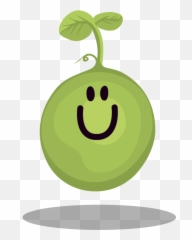 Little Green Sprouts - Sprout Cartoon Png Emoji,Eating Popcorn Emoticon