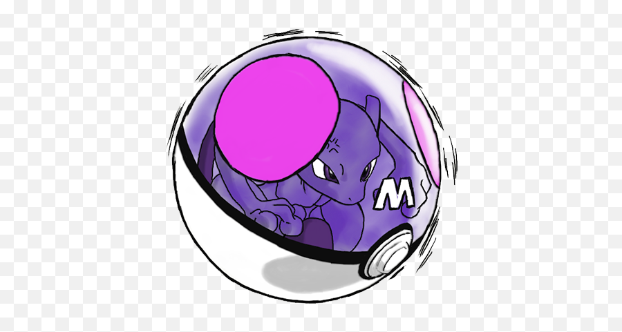 Mewtwo In A Masterball Emoji,Emojis De Pa?omita