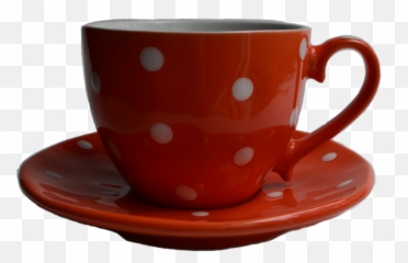 Polka Dot Tea Cup Candle - Saucer Emoji,Camfrog Color Emojis