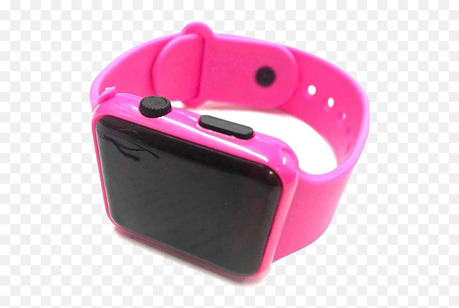 Luxurious Fashion Silicone Black Colored Led Dail Digital - Watch Strap Emoji,Led Watch With Emojis On It For Girls