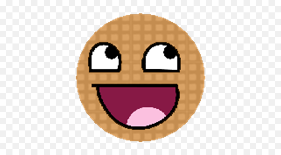 Waffle Epic - Quickmeme Emoji,Waffle Emoticon Thinking