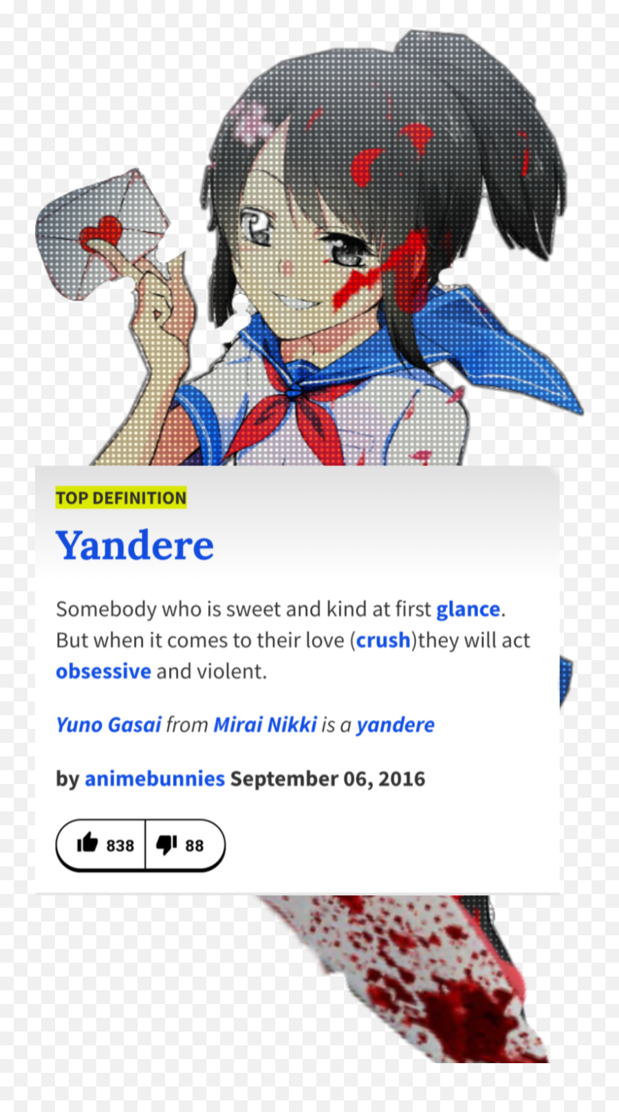 Yandere Sticker - Hime Cut Emoji,Yandere Emoji