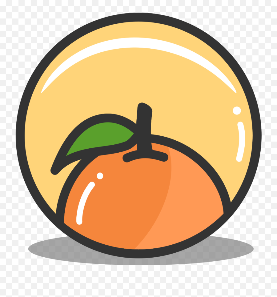 Button Orange Icon Splash Of Fruit Iconset Alex T - Portable Network Graphics Emoji,Orange Fruit Emoji
