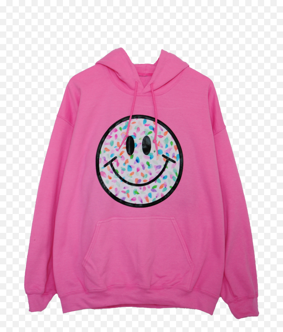 Smiley Hoodie Pink U2013 Skull House Designs Emoji,Comfy Emoticon