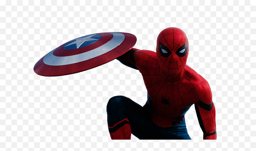 Spiderman Png Transparent 16 - Marvel Spiderman Transparent Background Emoji,Captain America Shield Emoji