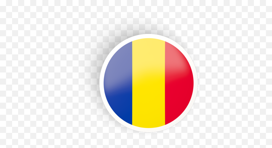 Flag Romania Round - Romania Icon Emoji,Romanian Flag Emoji