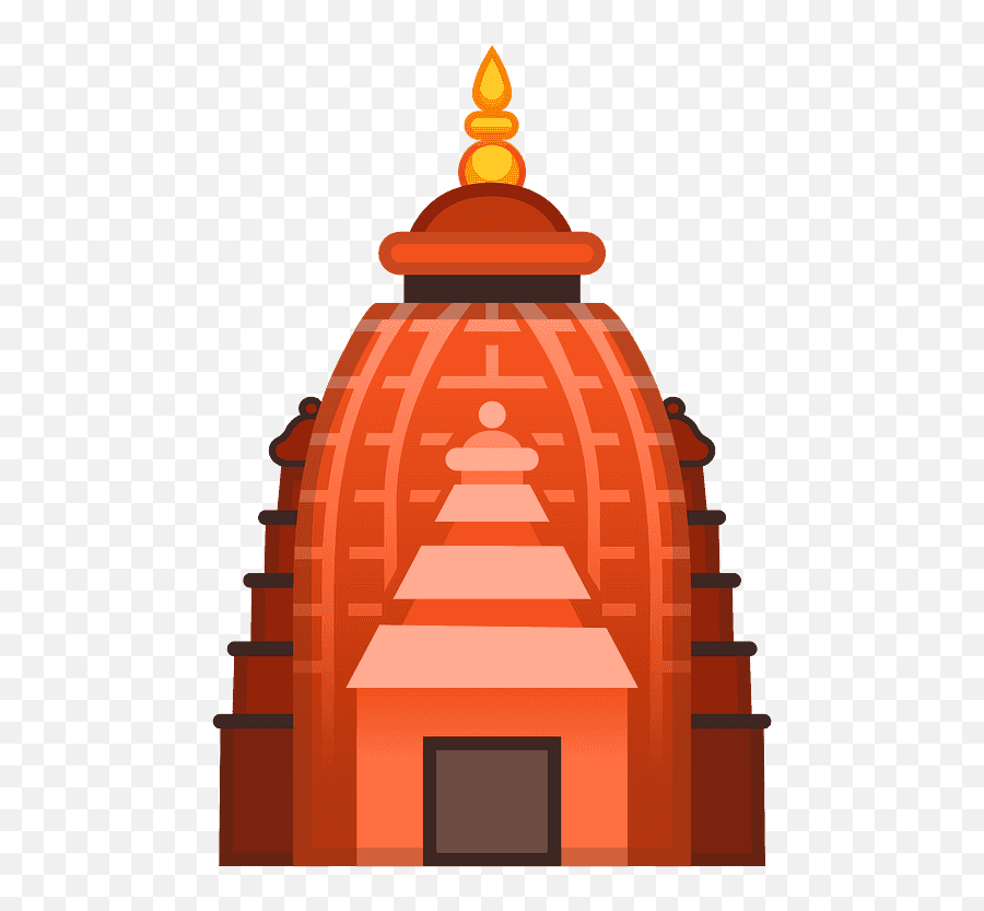 Hindu Temple Emoji Clipart - Hindu Temple Emoji,Synagogue Emoji