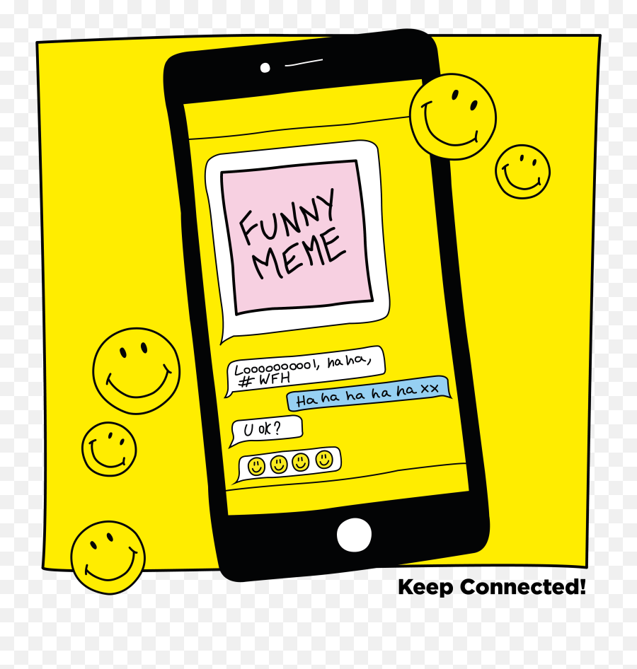 5 Tips To Help Us Keep Smiley U0026 Positive Working From Home - Mobile Phone Emoji,High Five Emoticons