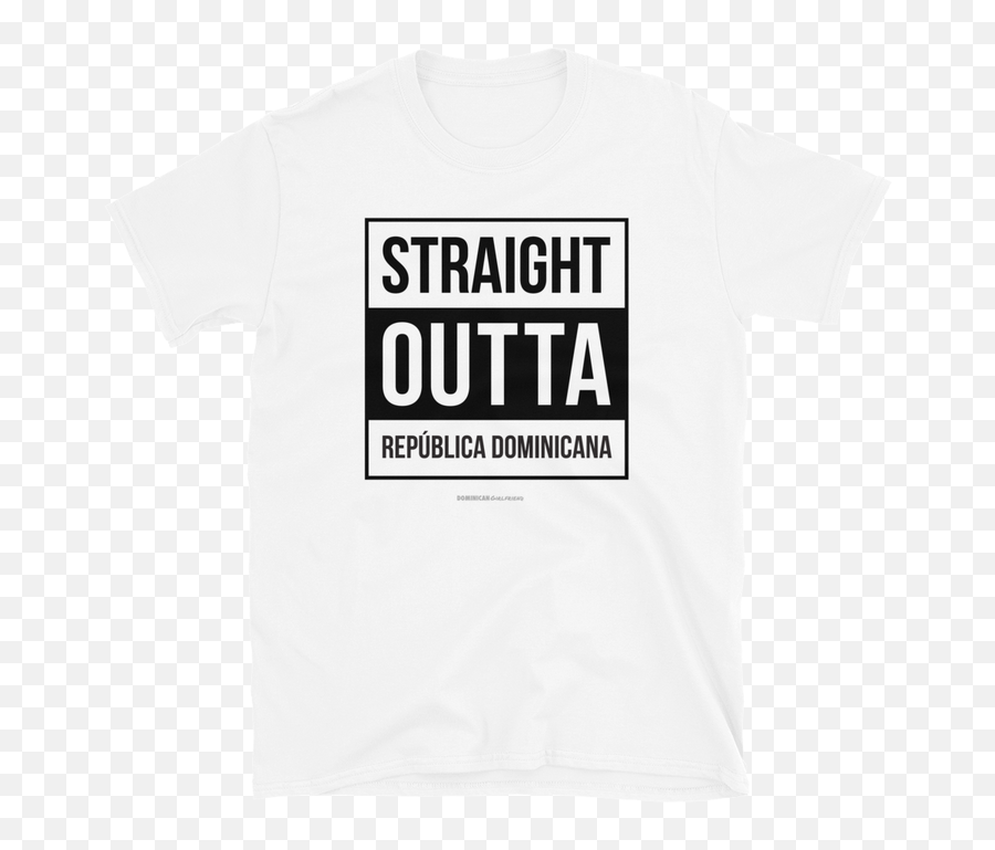 Straight Outta República Dominicana Unisex T - Shirt Emoji,Barraks Emoji