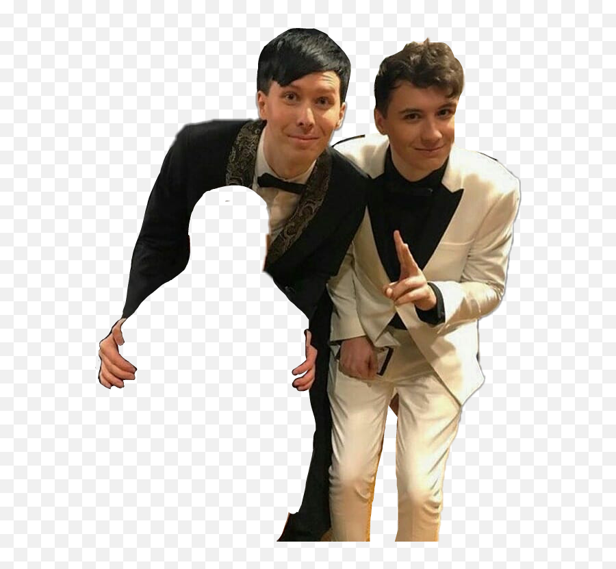 Phan Phandom Phil Philip Phil Sticker - Smart Casual Emoji,Dan And Phil Emojis