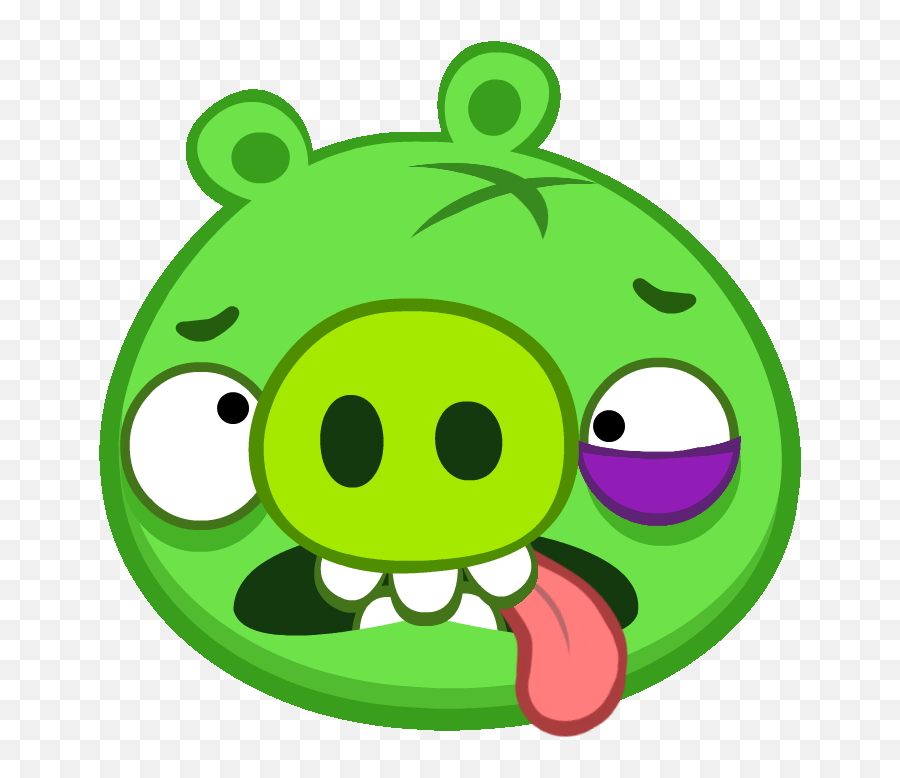 Hurt Pig - Angry Bird Pig Png Emoji,Angry Bird Emoji
