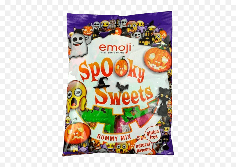 Emoji Spooky Sweets Gummi Mix Viinikumimakeinen 300g - Halloween,Spooky Emoji