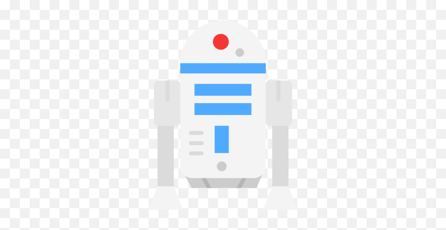 C3p0 Robot Rtd2 Star Wars Icon - Star Wars Robot Flat Emoji,Emoticons Starwars