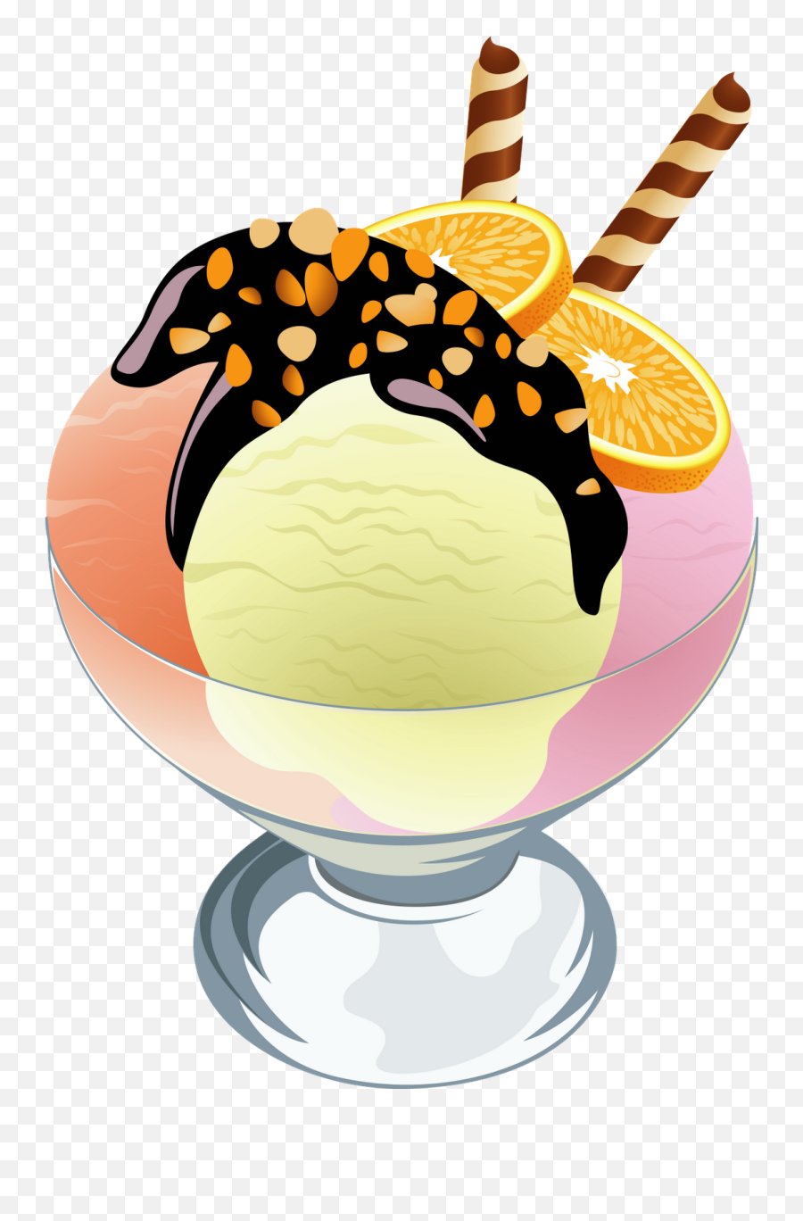 Fotos De Helados - Ice Cream Dessert Clipart Emoji,Emoji Ice Cream Sundae