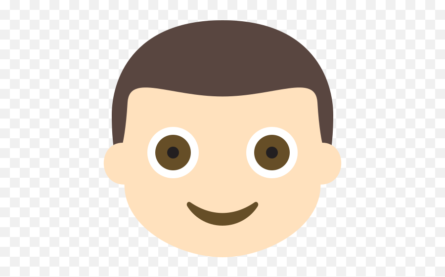 Djalë Nuancë Lëkure E Çelët Emoji Imazh I Madh Me - Emoticon Boy,Emoticon E Simboli