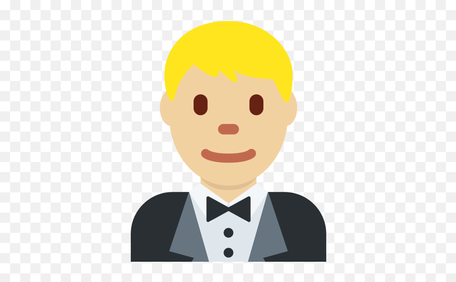 Man In Tuxedo Emoji With Medium - Man In Tuxedo Emoji,Muscle And Man Emoji W