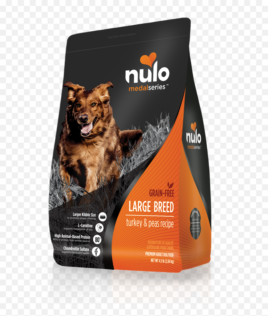 Nulo Medalseries Large Breed Dog Food - Nulo Dry Cat Food Emoji,Dog Emotion 50% Up