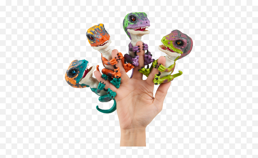 Wowwee Products - Untamed Raptor Fingerlings Emoji,Gutterball Emoticon