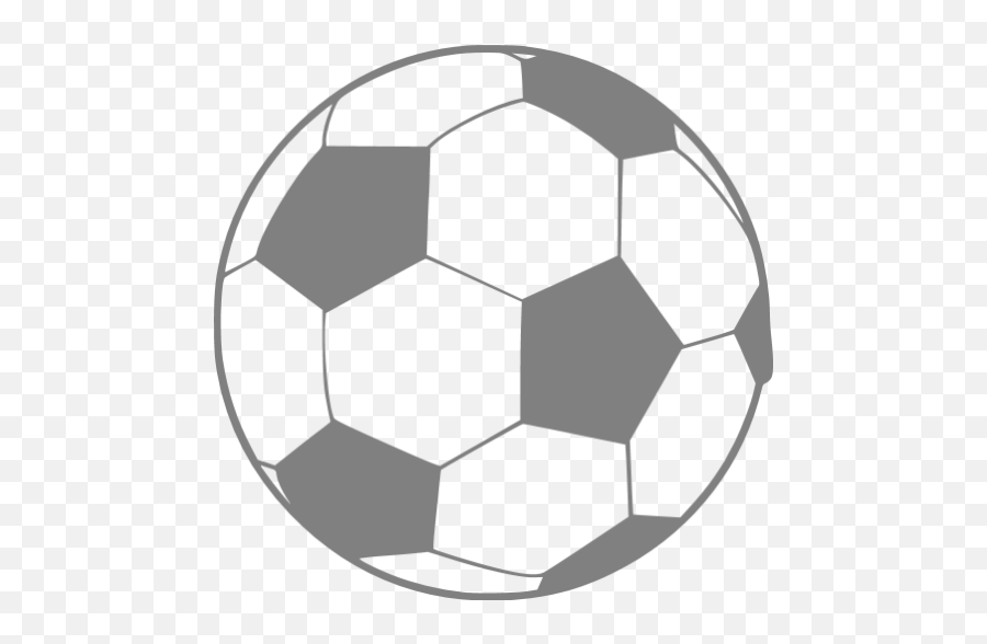 Gray Soccer 3 Icon - Free Gray Sport Icons Transparent Soccer Icon Emoji,Foosball Emoticon