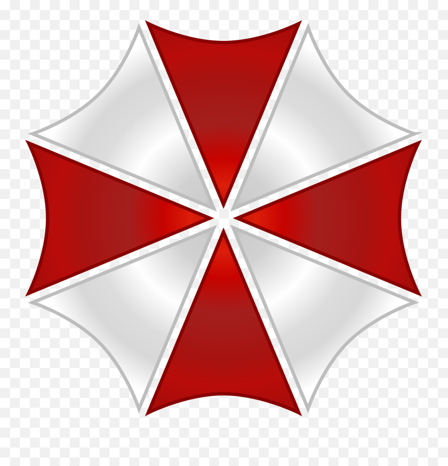Archivoumbrella Corporation Logosvg - Wikipedia La Umbrella Resident Evil Emoji,Umbrella Emoji 3d