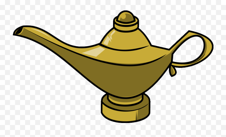 Lamp Clipart Aladdin Lamp Aladdin - Clip Art Genie Bottle Emoji,Genie Lamp Emoji