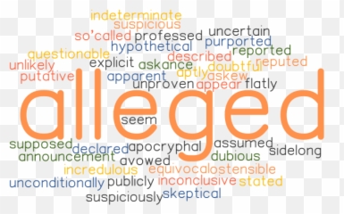 Alleged Synonyms And Related Words What Is Another Word - Dot Emoji,Suspicion Emotion