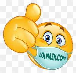 Shop Lolmaskcom - Happy Face Mask Clipart Emoji,Mask Emoji