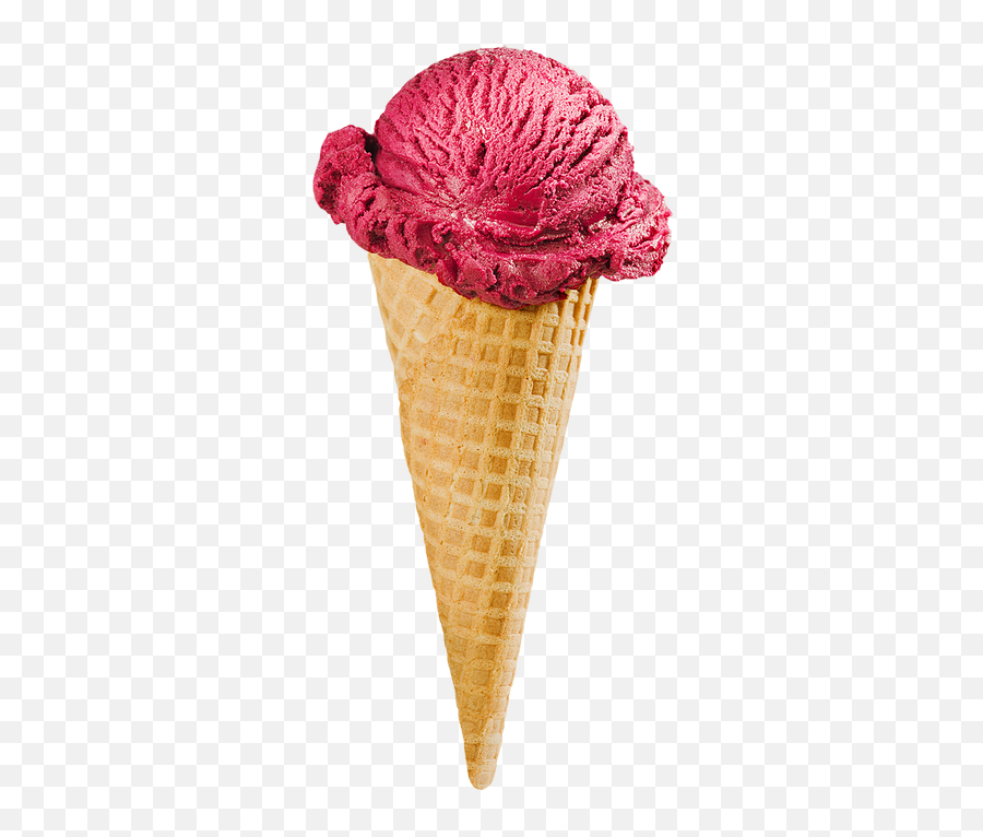 Home Scratch Ice Cream - Raspberry Gelato In A Cone Emoji,Icecream Cake Emojis South Park