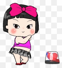 Funnies - Khing Khing Sticker Gif Emoji,Evil Kakao Emoji