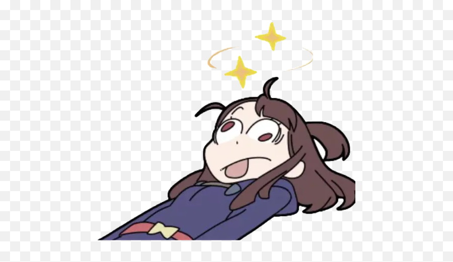 Little Witch Academia Sticker Pack Emoji,Little Witch Academia Lotte Emojis