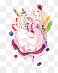 Parfait - Parfait Food Fantasy Emoji,Ukulele Anime Emojis