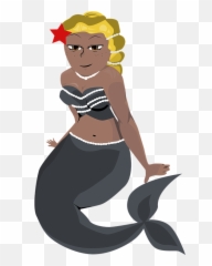 Mermaid Siren Fish - Free Vector Graphic On Pixabay Emoji,Facebook Mermaid Emoticon