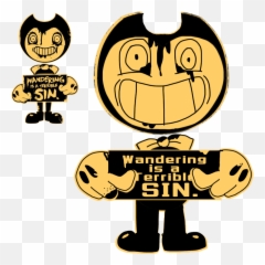 New Posts In Fanart - Bendy And The Ink Machine Community Emoji,Terrible Emoticon