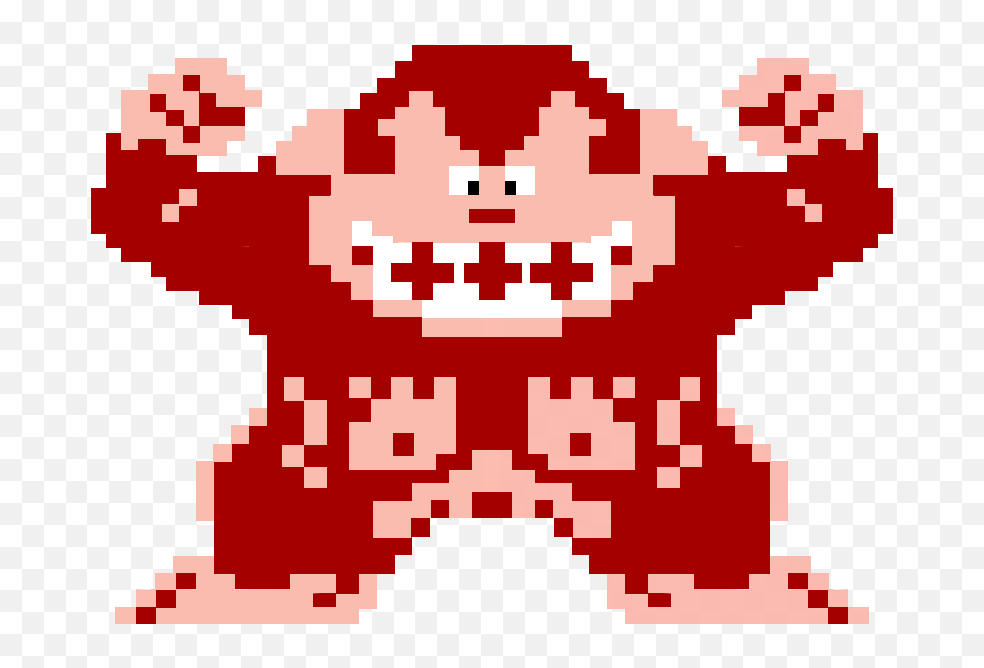 Donkey Kong 8 Bit - 8 Bit Png Render Full Size Png Emoji,Donkey Emoji