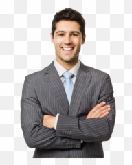 Smiling Business Man Standing Png Image Png Mart Emoji,Guy Standing Emoji