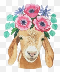 Goats Sticker Challenge On Picsart Emoji,Goat Emoji Art