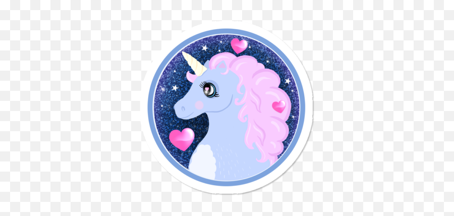 Unicorn Stickers Design By Humans Page 14 - Unicorn Emoji,Unicorn Emoji Sticker