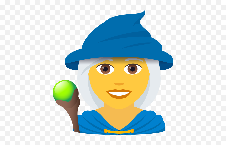 Witch Wizard Woman Magician - Emoji,Witch Emoji